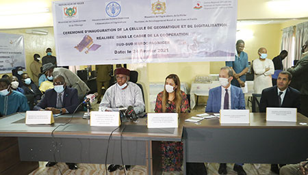 Lancement De La Cellule Géomatique Et De Digitalisation