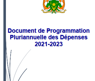 Document de Programmation Pluriannuelle des Dépenses 2021-2023