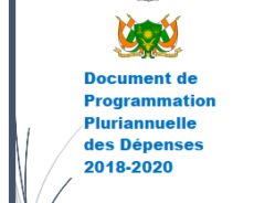 Document de Programmation Pluriannuelle des Dépenses 2018-2020