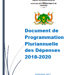 Document de Programmation Pluriannuelle des Dépenses 2018-2020