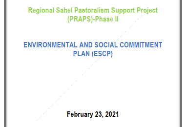 ENVIRONMENTAL AND SOCIAL COMMITMENT PLAN (ESCP) (PRAPS)-Phase II