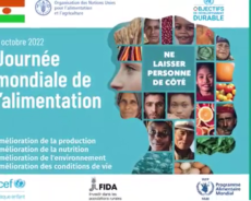 LE 16 OCTOBRE 2022 JOURNÉE MONDIALE DE L’ALIMENTATION