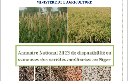 Annuaire National 2023 de disponibilité en semences des variétés améliorées au Niger