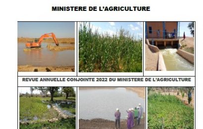 Rapport de la Revue Annuelle Conjointe 2022 (RAC 2022)