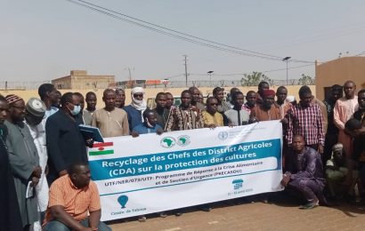 Formation de 53 CDA, CSCA et DDA sur la Protection des Végétaux au centre de Tahoua