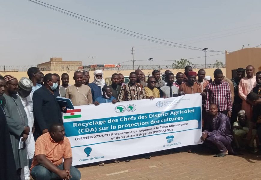 Formation de 53 CDA, CSCA et DDA sur la Protection des Végétaux au centre de Tahoua