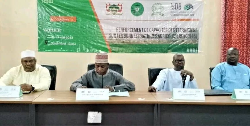 Atelier de renforcement de capacités des Techniciens sur les Bonnes Pratiques Agricoles en Riziculture