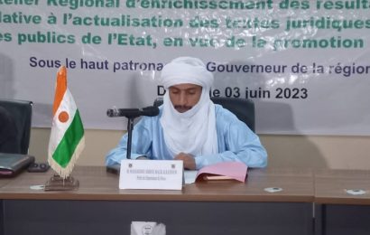 Ouverture à Dosso de l’Atelier Régional d’enrichissement des résultats de l’étude relative à l’actualisation des textes juridiques régissant les domaines publics de l’Etat en matière du foncier rural , en vue de la promotion des investissements