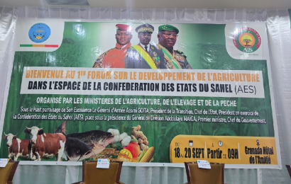 1er Forum sur le Développement de l’Agriculture dans l’espace de la Confédération des États du Sahel