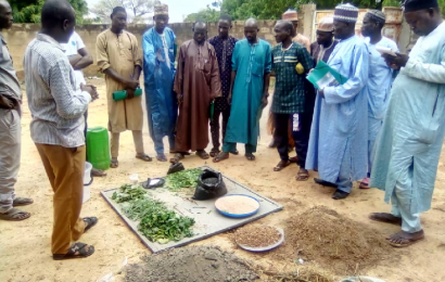 Formation de 10 producteurs relais de la commune de Dungass sur la Fabrication de Bokashi