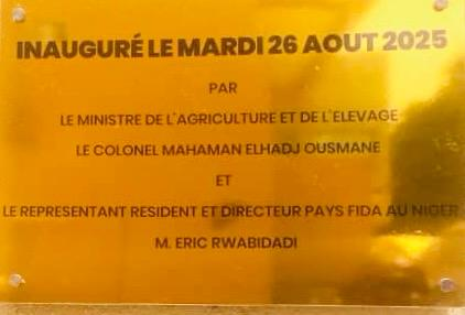 Réception de bâtiment et Hommage rendu dans les locaux du CENRAT – Prodaf de Niamey